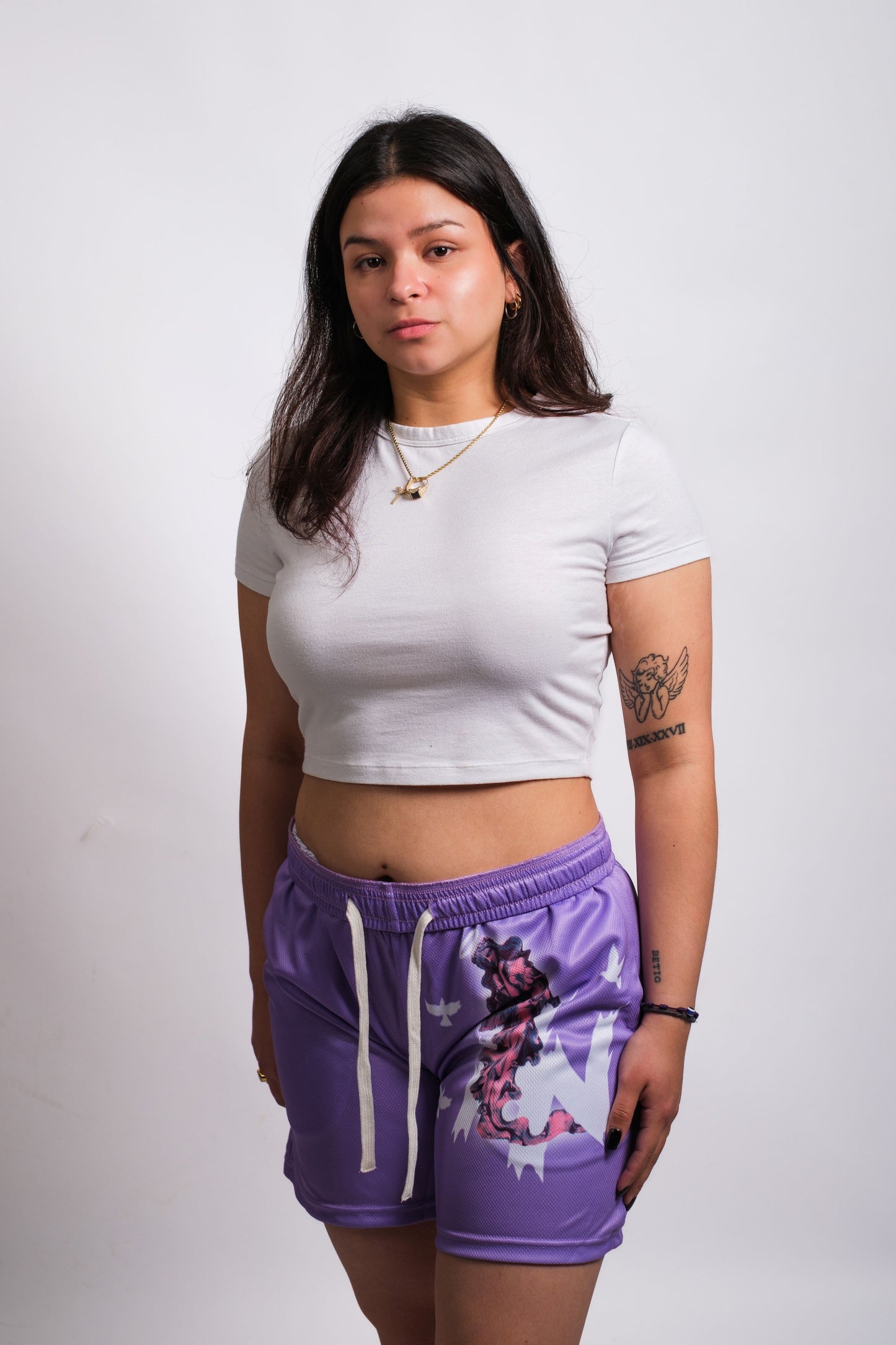 Violet Angel Shorts