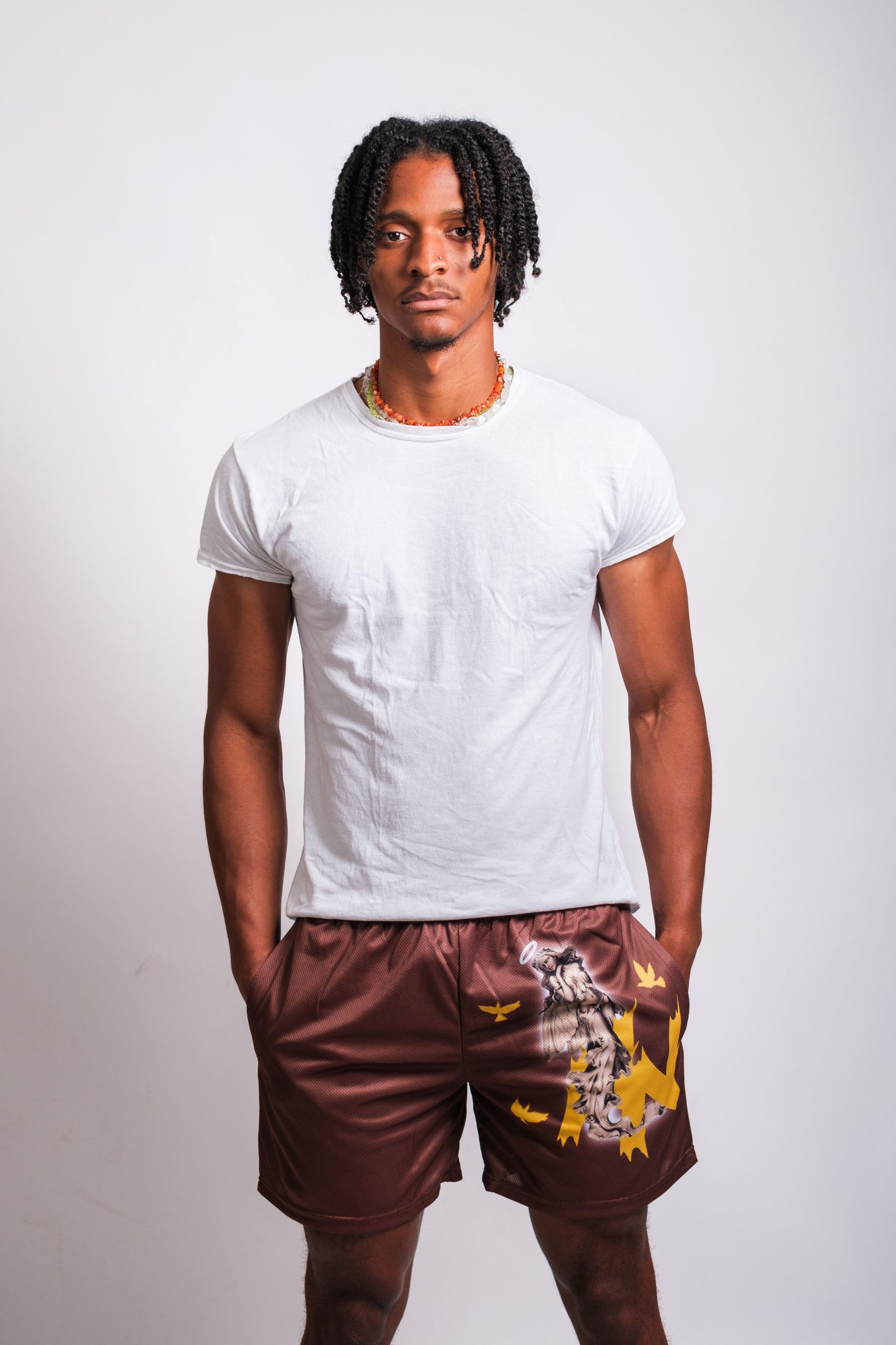 Brown Angel Shorts