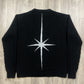 Black North Star Knitted Sweater