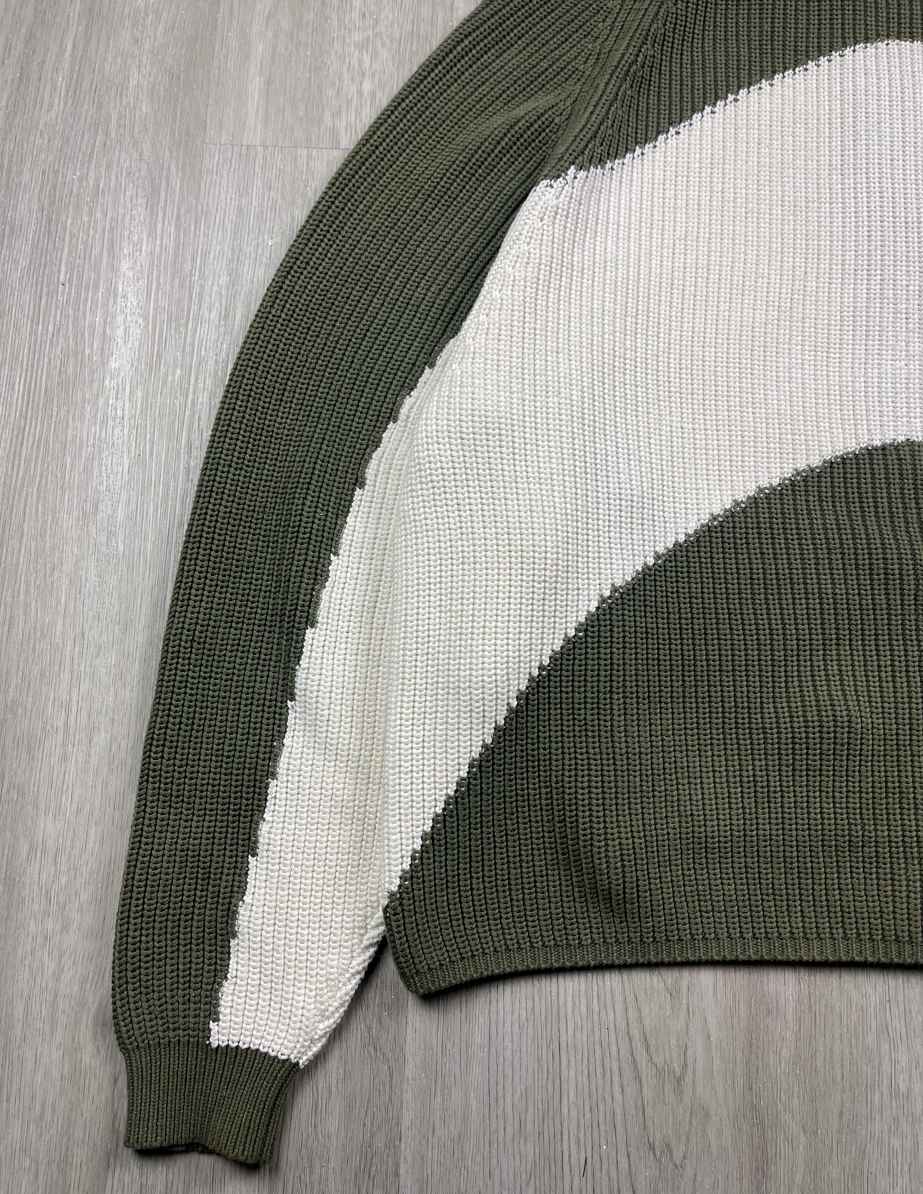 STRIPE Knitted Hoodie