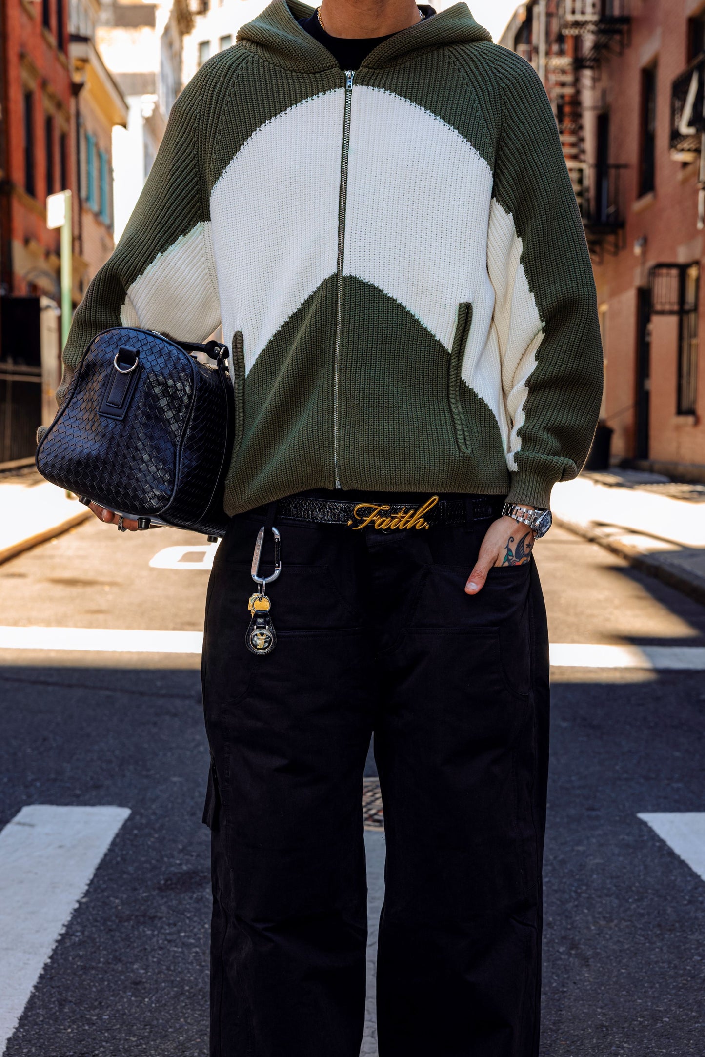 VEIN Knitted Hoodie