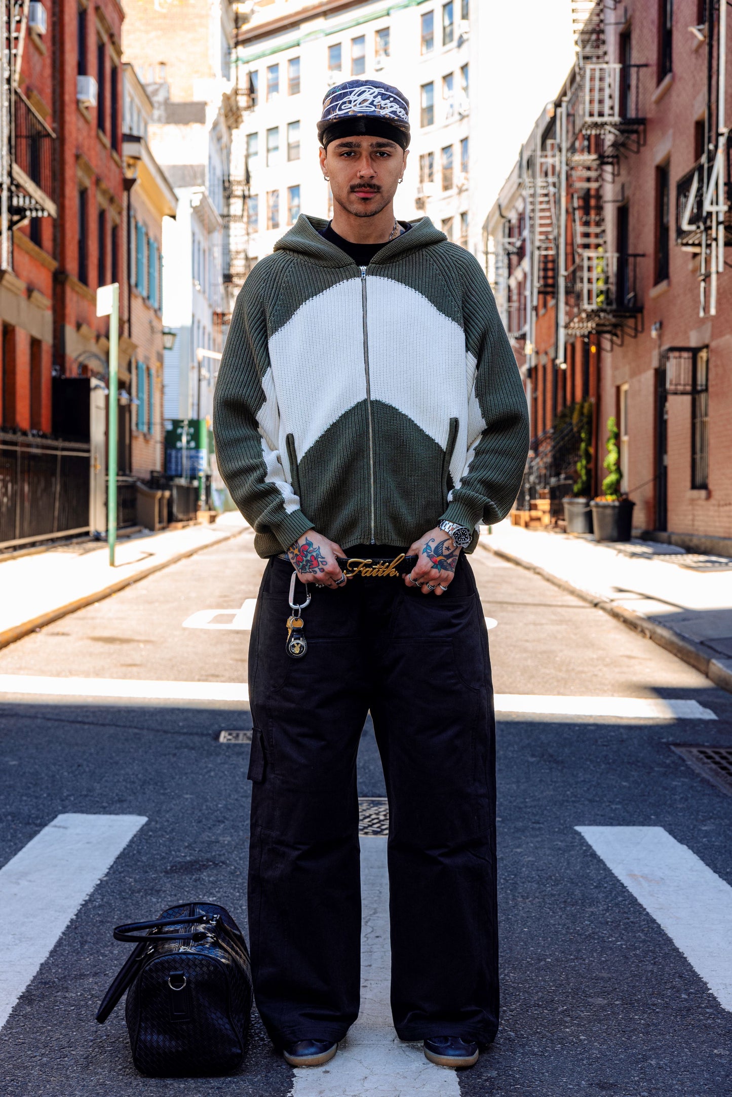 VEIN Knitted Hoodie
