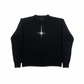 Black North Star Knitted Sweater