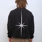 Black North Star Knitted Sweater