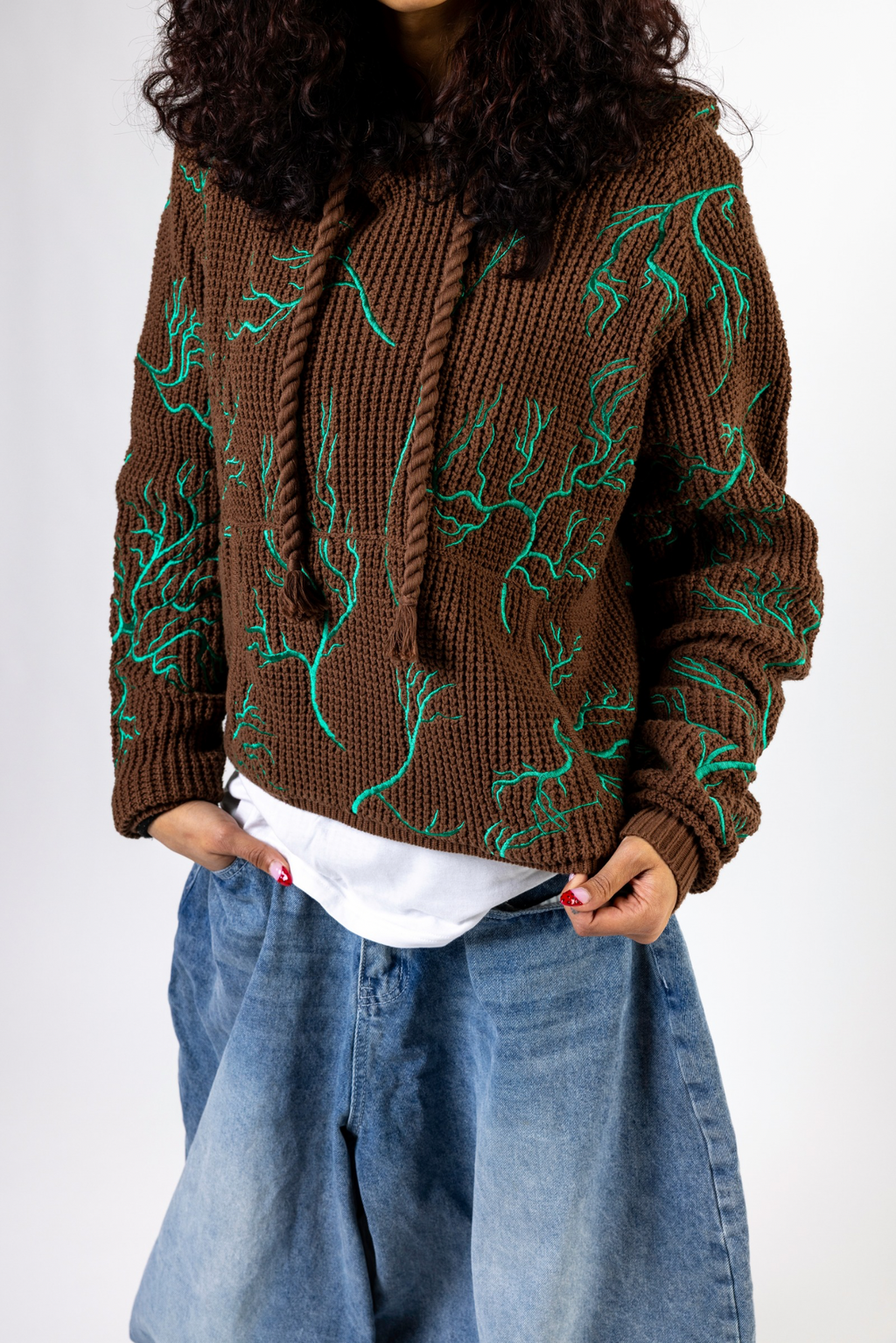 VINE Knitted Hoodie